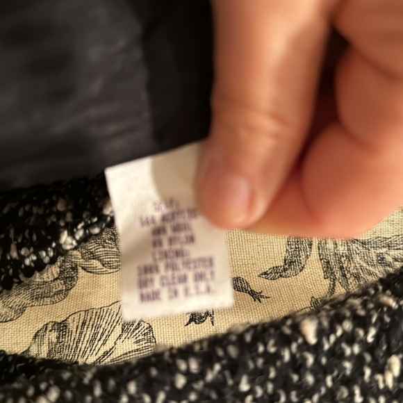 Cute Coco Chanel inspired. XS petite. Cream and black - Picture 5 of 6